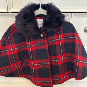 Janie and Jack Holiday Fur Coat 12-18months
